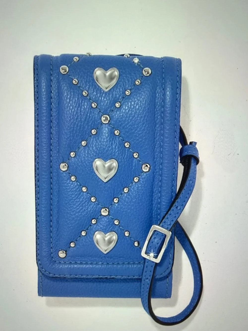 💙🆕 Brighton Brave Heart Phone Organizer Retail $210 NWT